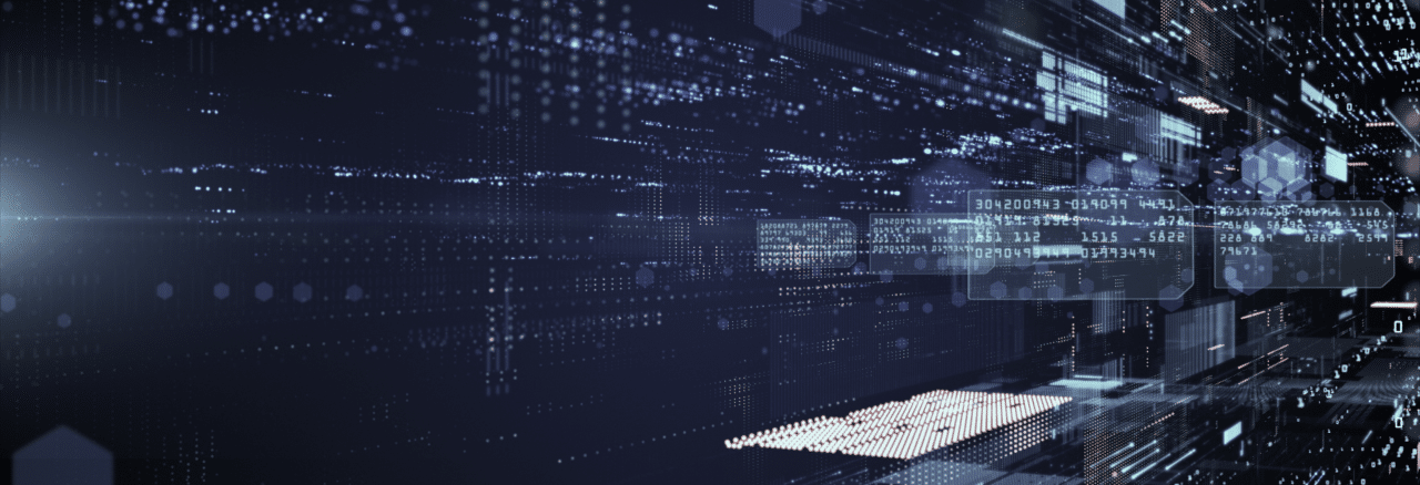 Abstract digital data concept image