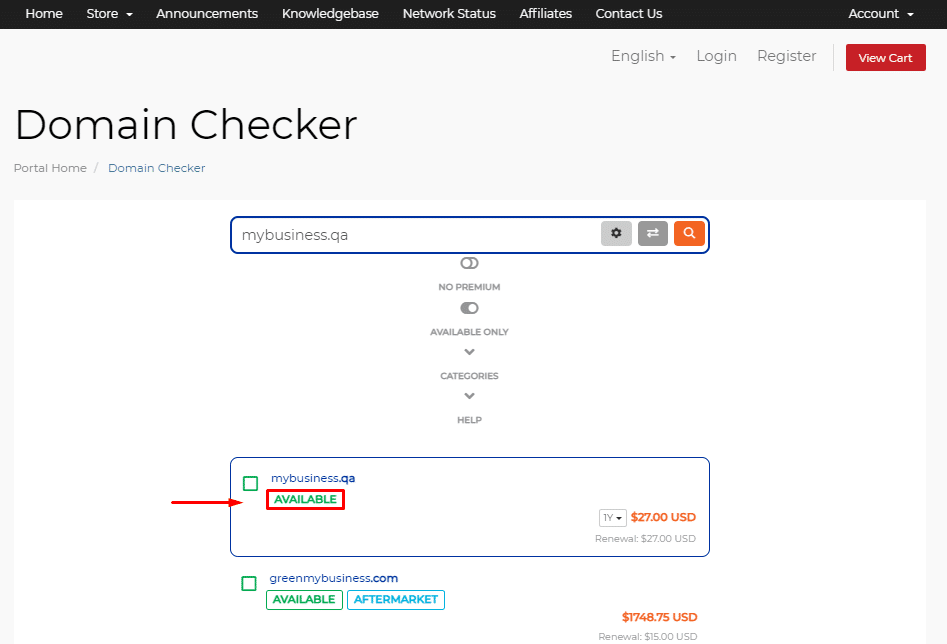 domain checker