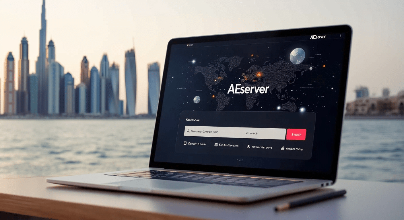 AEserver AI powered domain name search engine