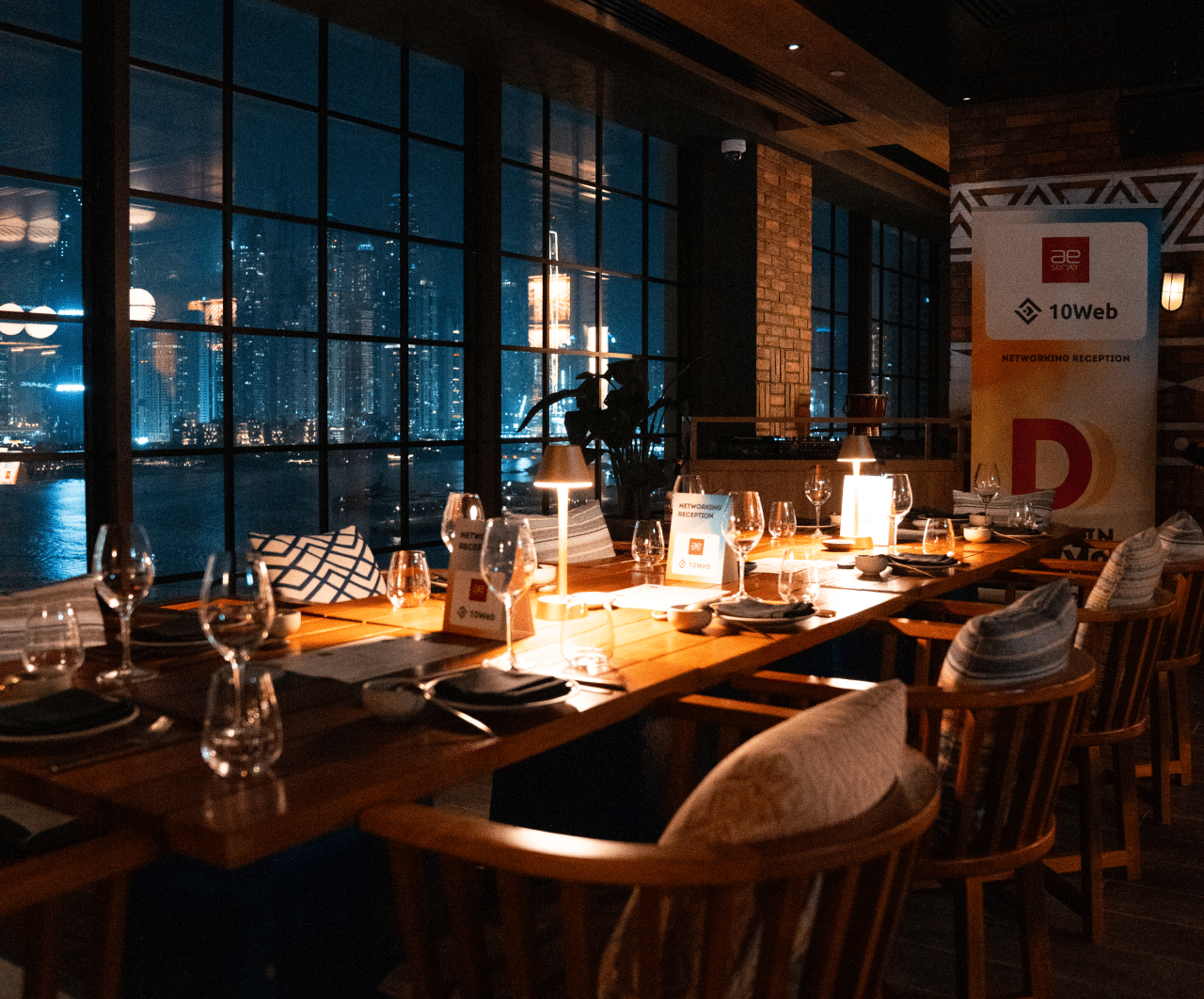 AEserver Anniversary Dinner at Domain Days Dubai 2025